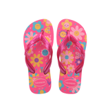 Kids Flores Flip Flops