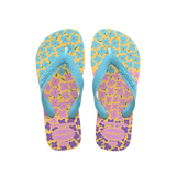 Kids Flores Flip Flops