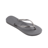 Slim Logo Metallic Flip Flops