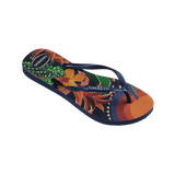 Slim Tropical Flip Flops
