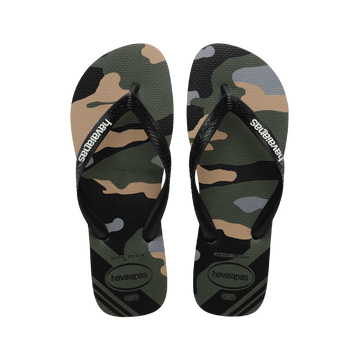 Top Camu Flip Flops