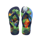 Kids Minecraft Flip Flops