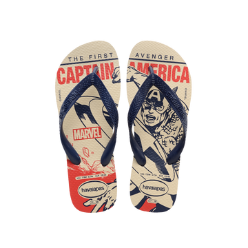 Top Marvel Logomania Flip Flops