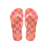 Kids Slim Glitter Trendy Flip Flops