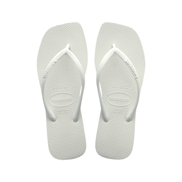 Slim Square Solid Flip Flops