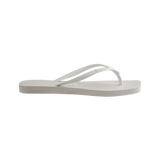 Slim Square Solid Flip Flops