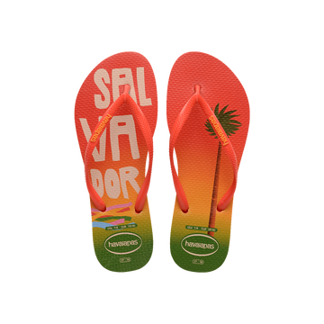 Slim Postcard Flip Flops