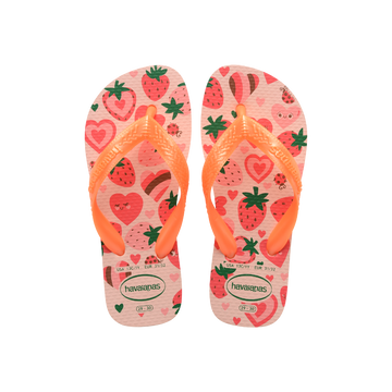 Kids Flores Flip Flops
