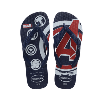 Top Marvel Logomania Flip Flops