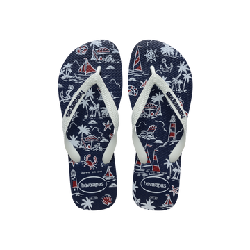 Top Nautical Flip Flops