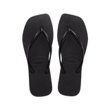 Slim Square Solid Flip Flops