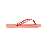 Slim Square Solid Flip Flops